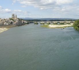 Le Rhône à Pierrelatte (84) - cliquez pour agrandir