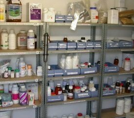 Stockage des produits - cliquez pour agrandir